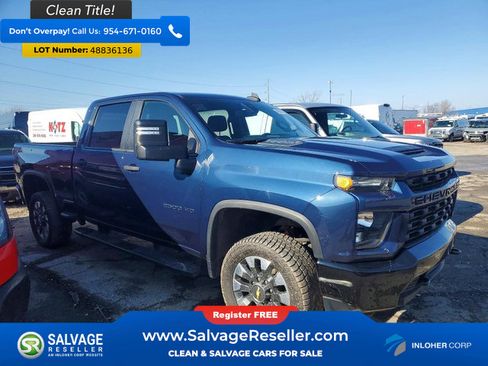 Used 2022 Chevrolet Silverado 2500 Custom w/ Custom Value Package image 5