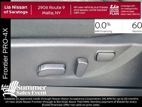 New 2026 Nissan Frontier PRO-4X w/ Pro-4x Convenience Package AWD/4WD image 15