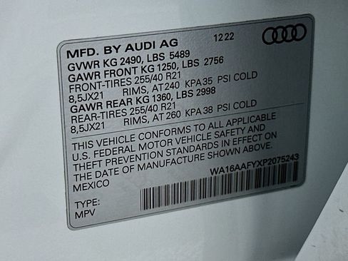 Used 2023 Audi Q5 2.0T Prestige w/ Prestige Package AWD/4WD image 33