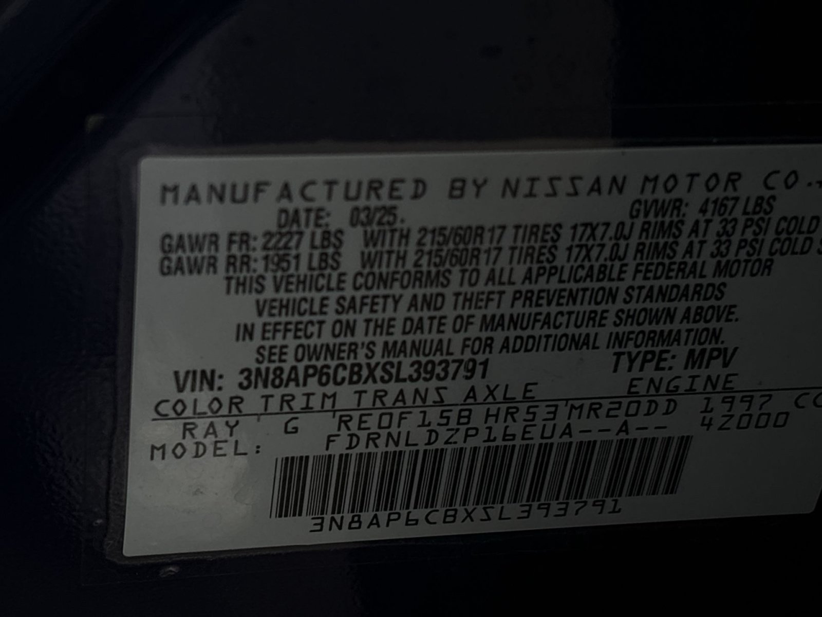 Used 2025 Nissan Kicks SV AWD/4WD image 27