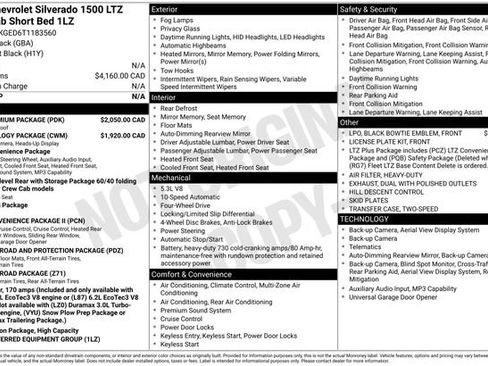 New 2026 Chevrolet Silverado 1500 LTZ w/ LTZ Premium Package AWD/4WD image 2