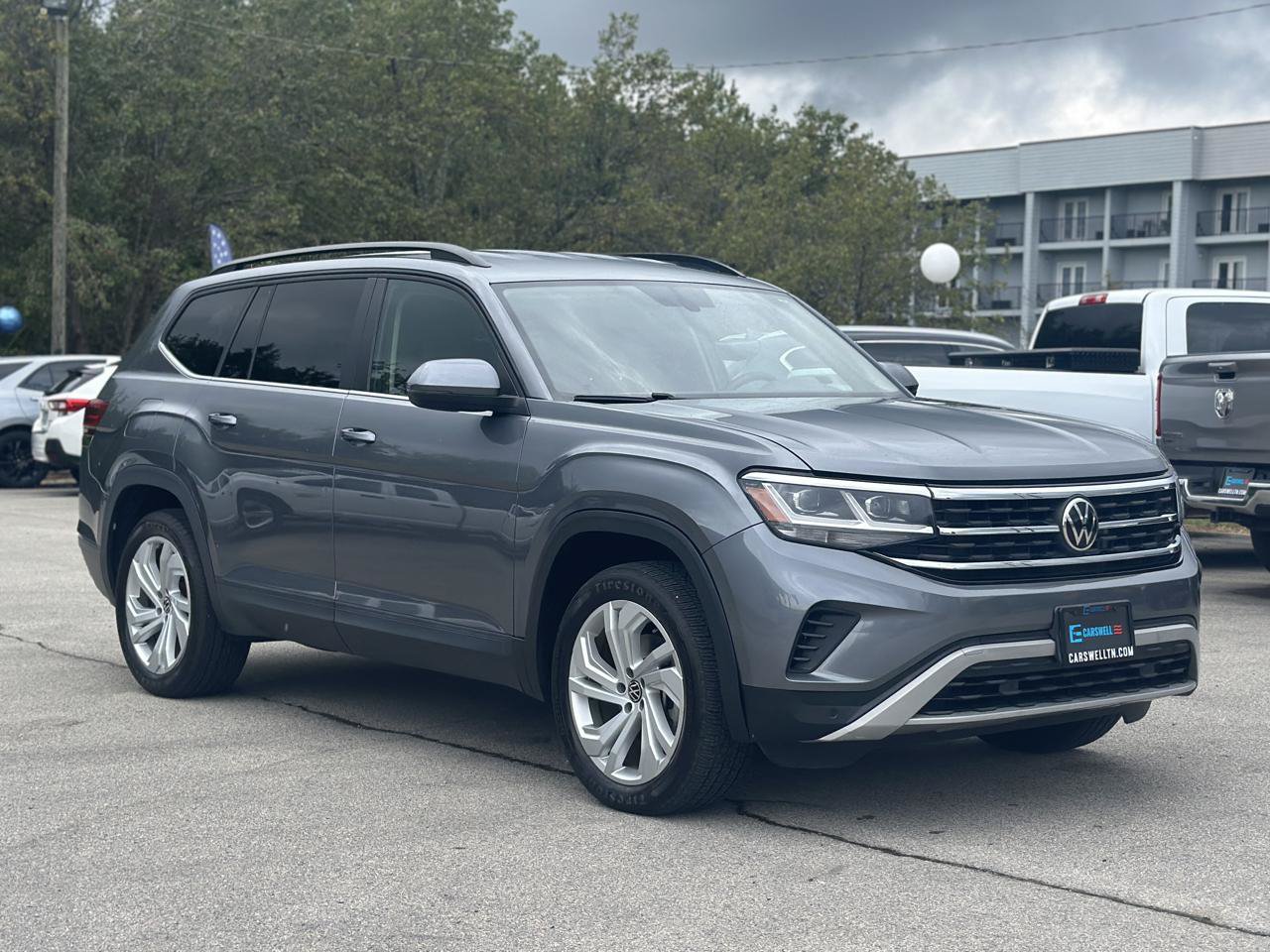 Used 2021 Volkswagen Atlas SE AWD/4WD image 3
