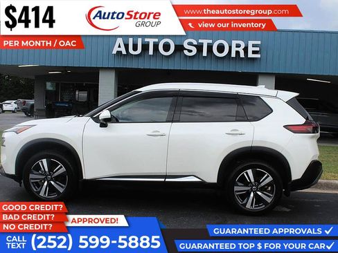 Used 2021 Nissan Rogue SL AWD/4WD image 1