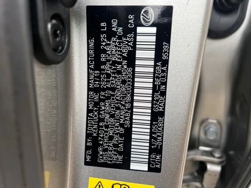Used 2019 Lexus ES 350 w/ Premium Package FWD image 39