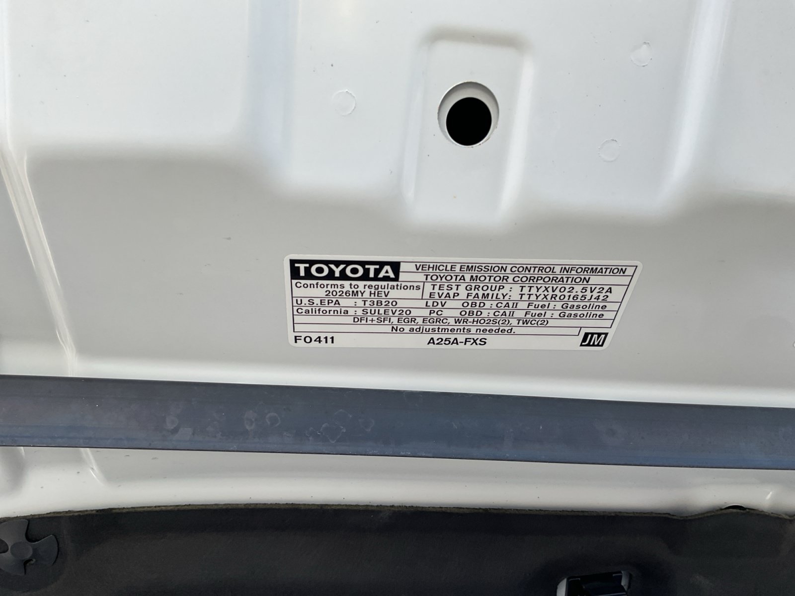 Used 2026 Toyota Camry XLE FWD image 24