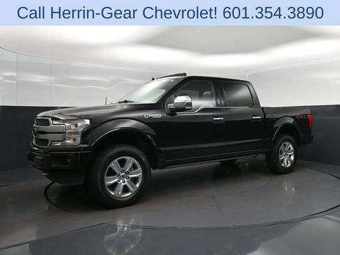 Used 2019 Ford F150 Platinum w/ Technology Package AWD/4WD image 3