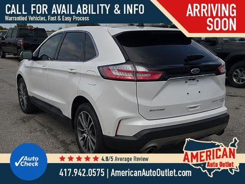 Used 2019 Ford Edge Titanium w/ Equipment Group 301A FWD image 3