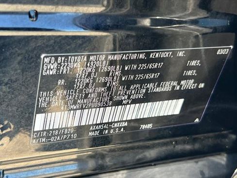 Certified 2023 Toyota RAV4 LE AWD/4WD image 32