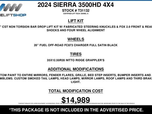 Used 2024 GMC Sierra 3500 AT4 w/ AT4 Premium Plus Package image 2