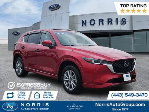 Used 2024 MAZDA CX-5 AWD 2.5 S w/ Preferred Package image 1