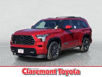 New 2026 Toyota Sequoia Platinum
