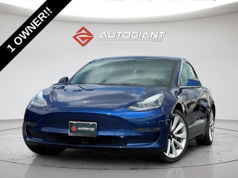 Used 2018 Tesla Model 3 Long Range AWD/4WD image 1