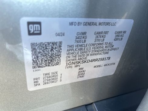 Certified 2024 Chevrolet Tahoe Premier image 35