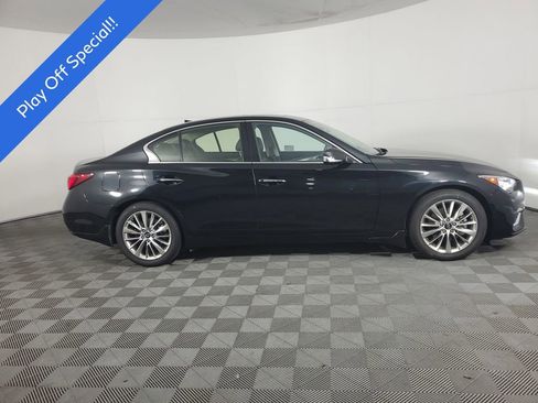 Used 2023 INFINITI Q50 Luxe w/ Cargo Package RWD image 3