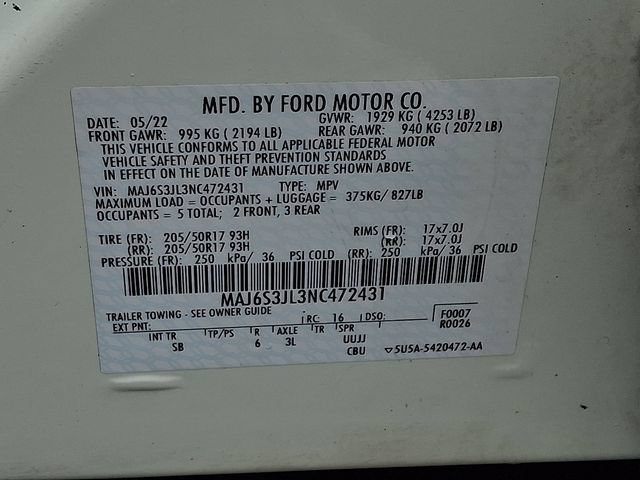 Used 2022 Ford EcoSport SES AWD/4WD image 26