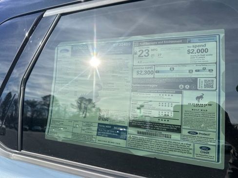 New 2025 Ford Bronco Sport Badlands w/ Sasquatch Badlands Package image 35