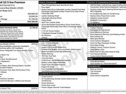 Certified 2025 Audi Q3 2.0T Premium w/ Convenience Package image 3