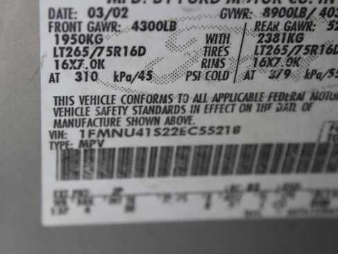 Used 2002 Ford Excursion XLT AWD/4WD image 11