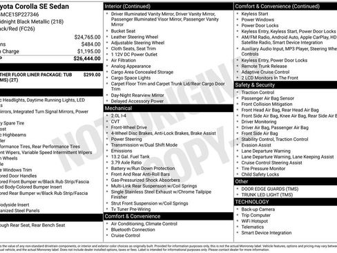 Used 2025 Toyota Corolla SE image 17