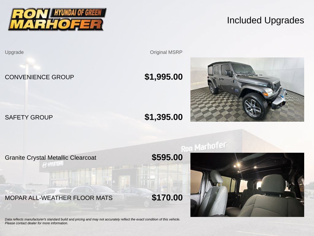 Used 2024 Jeep Wrangler Unlimited w/ Convenience Group AWD/4WD image 6