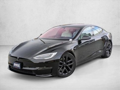 Used 2022 Tesla Model S Plaid AWD/4WD image 1