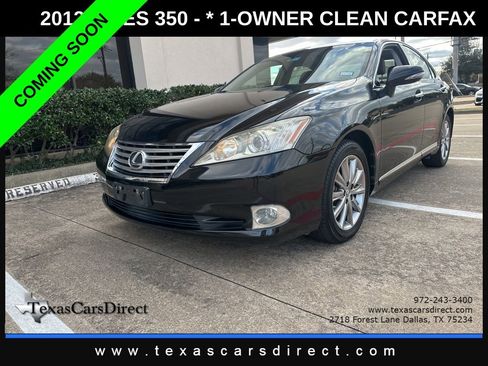 Used 2012 Lexus ES 350 image 1