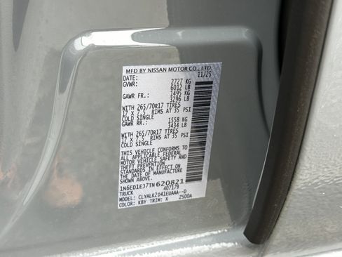 New 2026 Nissan Frontier Pro-X w/ Tow Package image 35