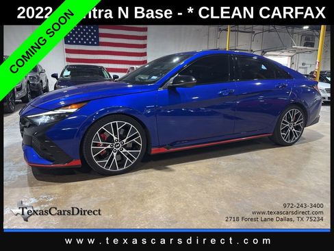 Used 2022 Hyundai Elantra N image 1