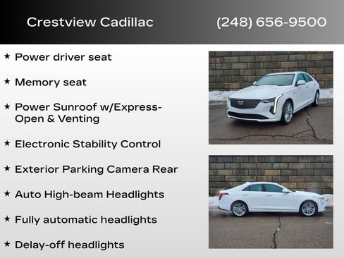 Certified 2023 Cadillac CT4 Premium Luxury w/ Climate Package image 36