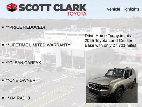 Used 2025 Toyota Land Cruiser AWD/4WD image 12