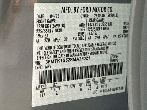 Used 2025 Ford Mustang Mach-E Select w/ Comfort Package Lite AWD/4WD image 31