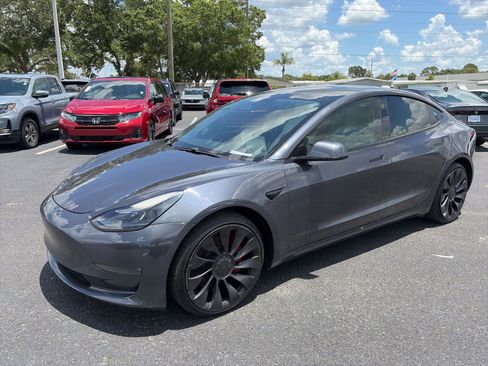Used 2021 Tesla Model 3 Performance AWD/4WD image 3