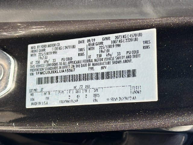 Used 2020 Ford Escape Titanium AWD/4WD image 33