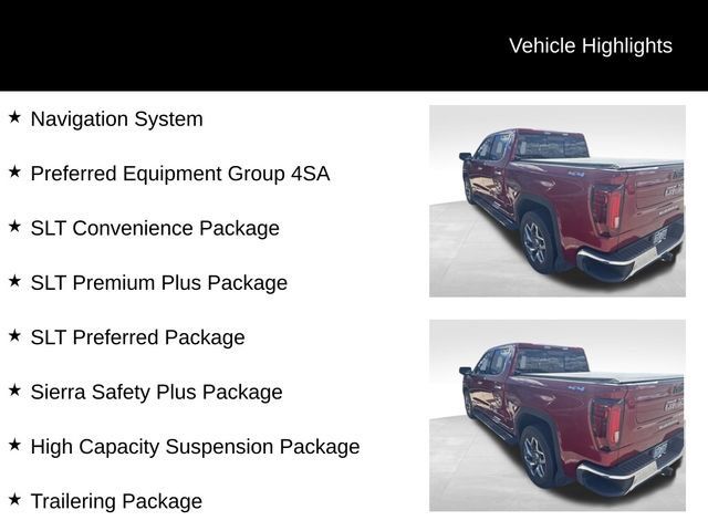 Certified 2024 GMC Sierra 1500 SLT w/ SLT Premium Plus Package AWD/4WD image 6