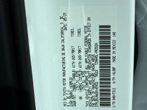 New 2025 Toyota Tacoma TRD Off-Road image 34