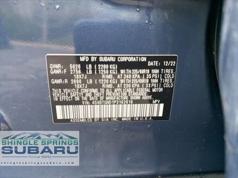 Certified 2023 Subaru Outback Limited XT image 73