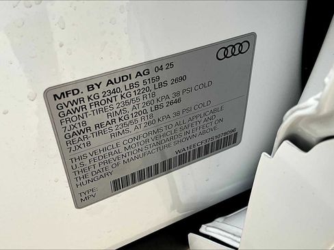 New 2025 Audi Q3 2.0T Premium Plus w/ Premium Plus Package image 18