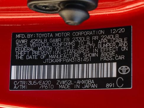 Used 2021 Toyota Prius Prime Limited FWD image 32