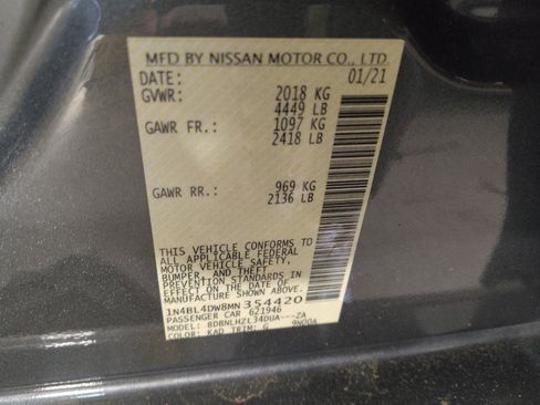 Used 2021 Nissan Altima 2.5 SV AWD/4WD image 33