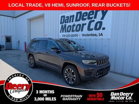 Used 2021 Jeep Grand Cherokee L Overland w/ Luxury Tech Group IV AWD/4WD image 1