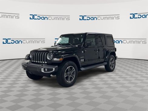 Used 2023 Jeep Wrangler Sahara w/ LED Lighting Group image 4