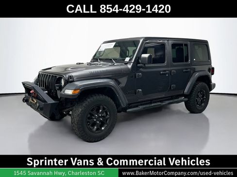Used 2022 Jeep Wrangler Unlimited Sport AWD/4WD image 1