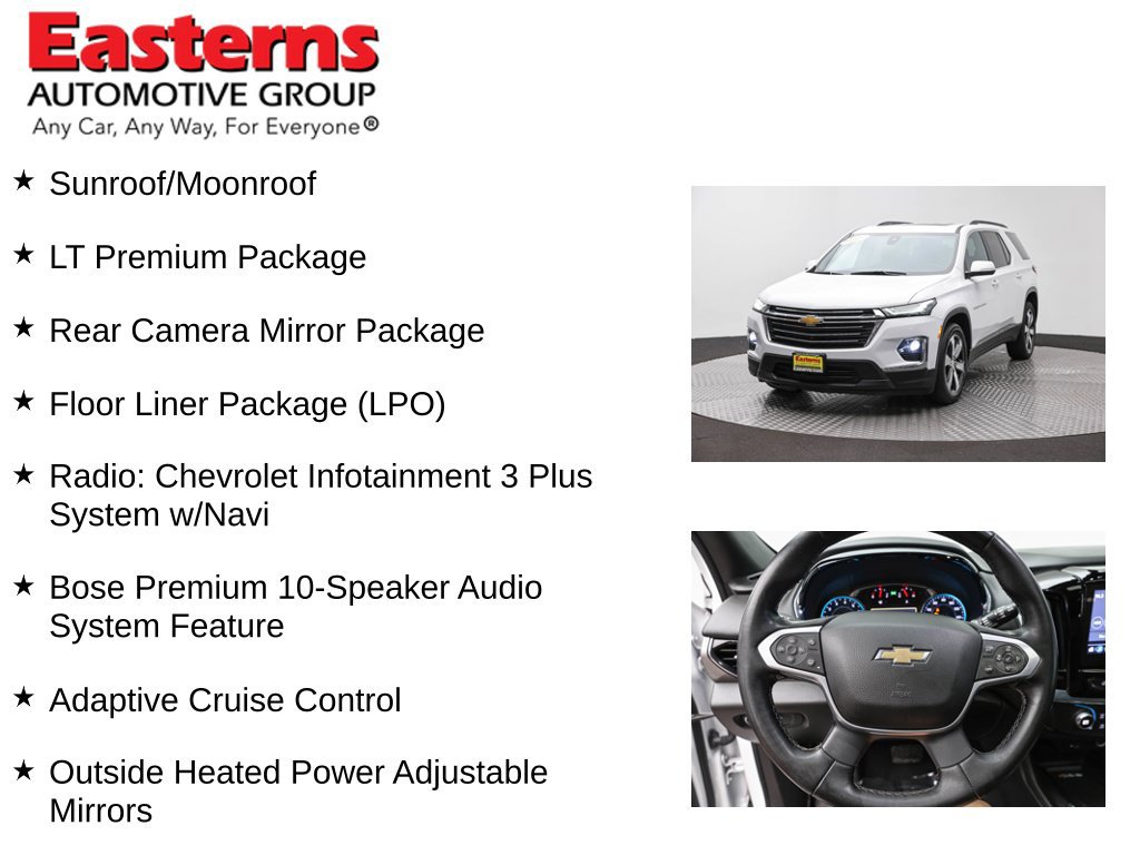 Used 2023 Chevrolet Traverse LT w/ LT Premium Package AWD/4WD image 12