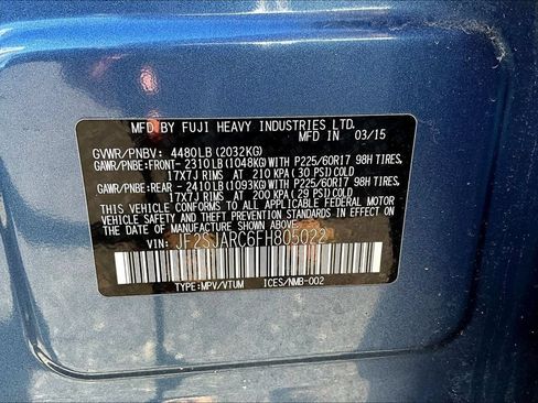 Used 2015 Subaru Forester 2.5i Limited AWD/4WD image 17