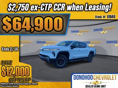 New 2026 Chevrolet Silverado EV Trail Boss w/ Plus Package