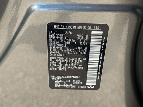 New 2026 INFINITI QX80 Pure image 32