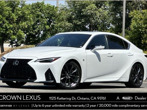 Used 2024 Lexus IS 350 F Sport w/ Navigation Package RWD image 1