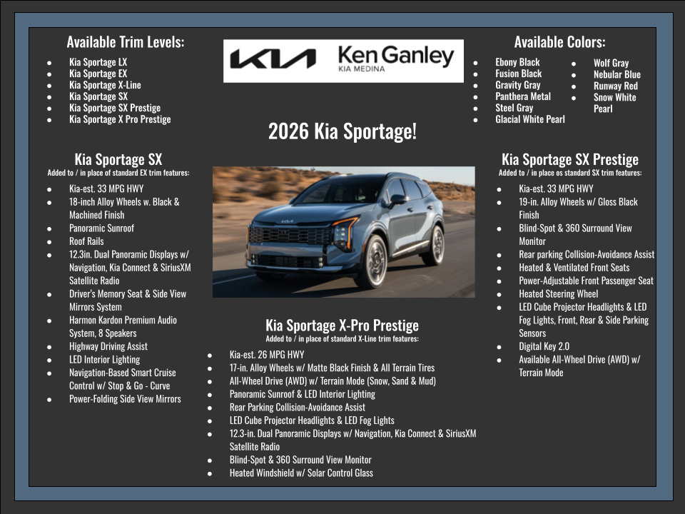 New 2026 Kia Sportage SX FWD image 29