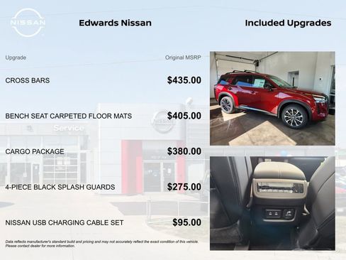 New 2026 Nissan Pathfinder Platinum w/ Cargo Package AWD/4WD image 4
