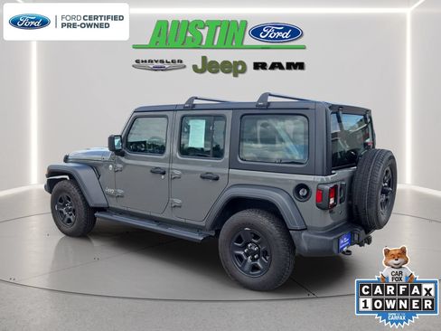 Used 2020 Jeep Wrangler Unlimited Sport AWD/4WD image 3